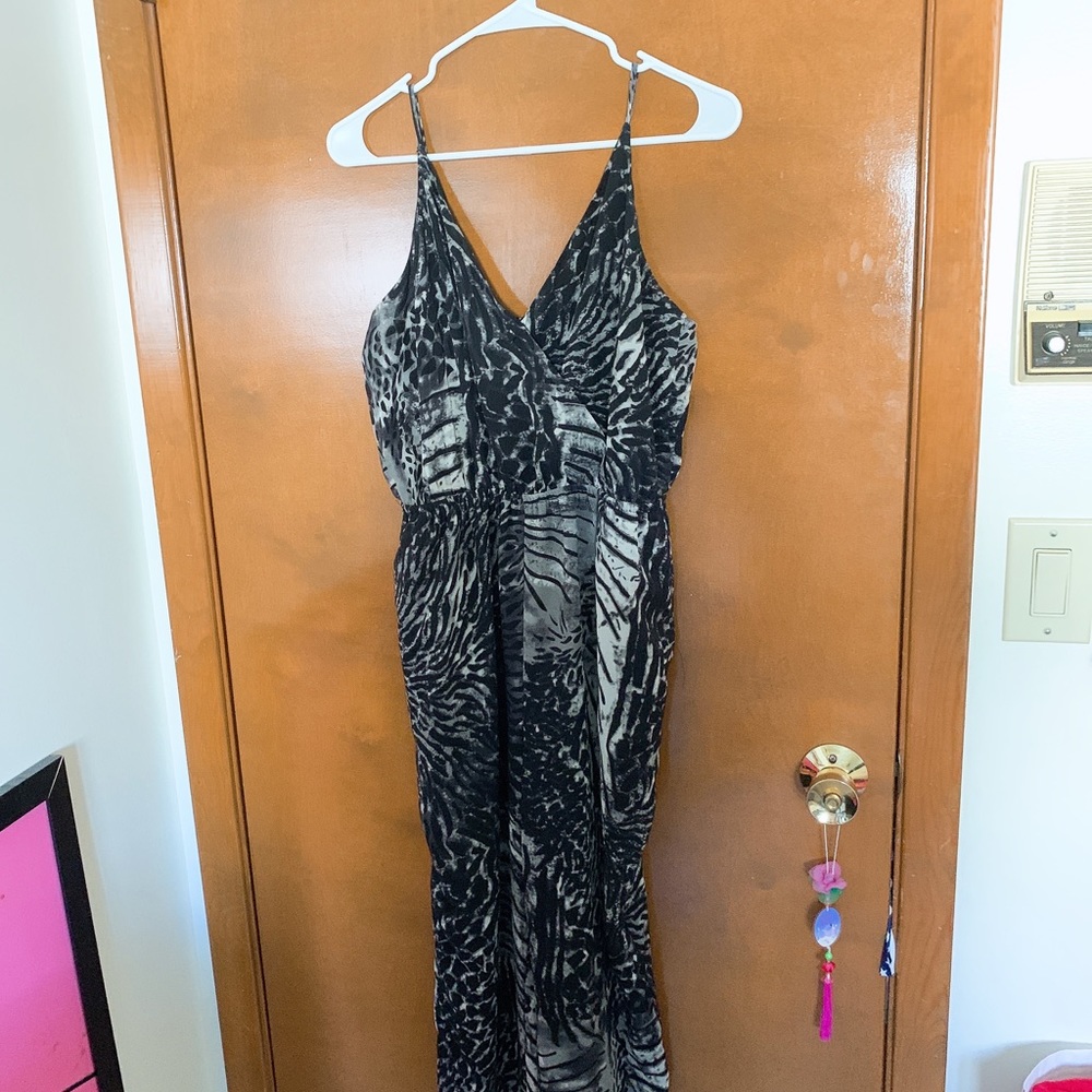 Size 10 animal print jumpsuit